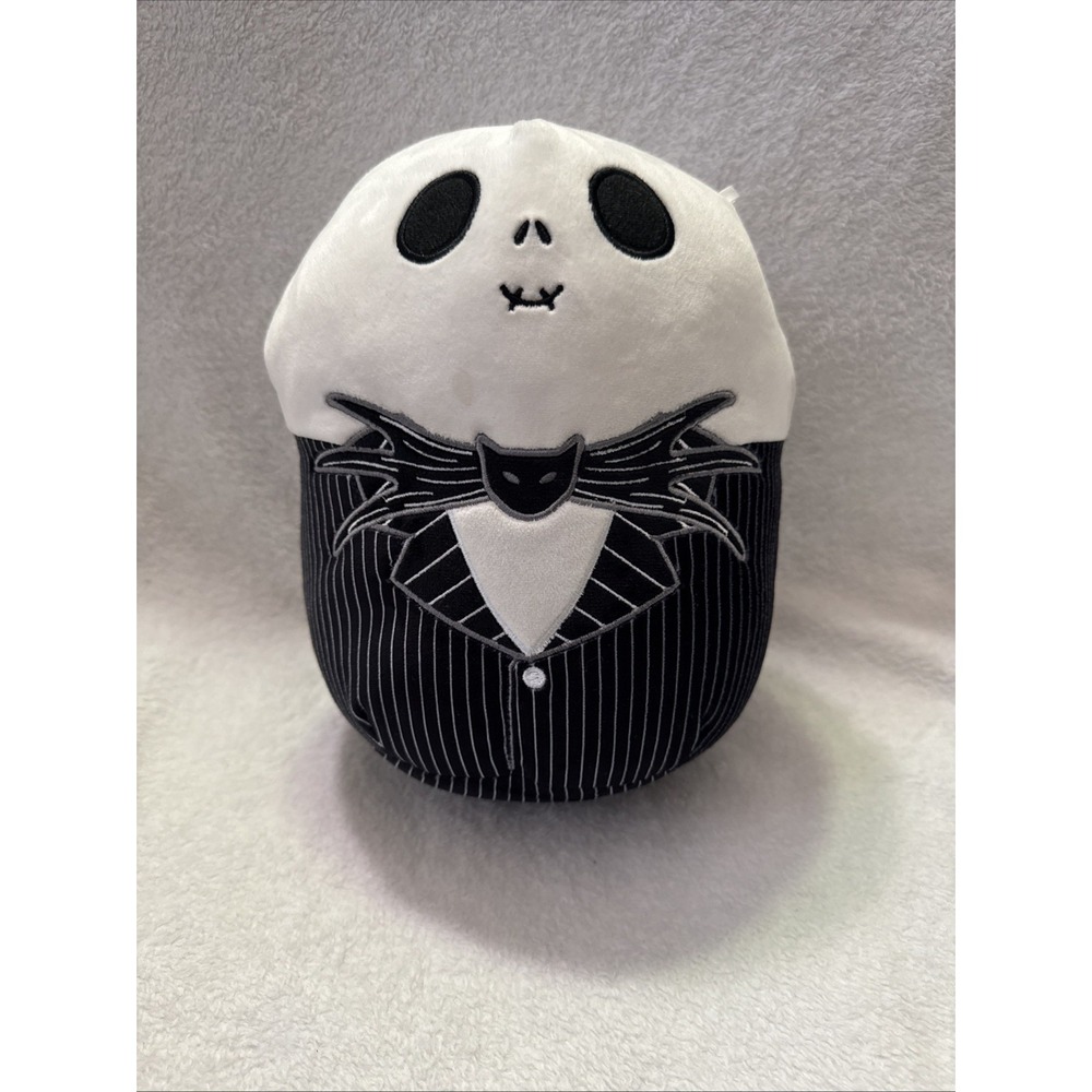 Disney Nightmare Before Christmas Squishmallows‎ Jack Skeleton Plush 9"